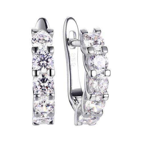 Серьги с английским замком Fresh Jewelry, серебро 925 проба, вставка фианит (Fresh Jewelry, Россия) — от 225.04 руб. в сети магазинов DIAMANTE забронировать в магазине Серьги с английским замком Fresh Jewelry, серебро 925 проба, вставка фианит (Fresh Jewelry, Россия)