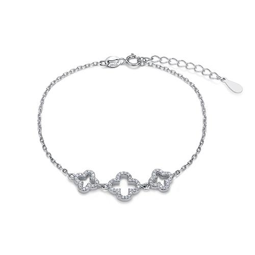 Браслет декоративный KABAROVSKY, серебро 925 проба, вставка фианит (KABAROVSKY, Россия) — от 156.60 руб. в сети магазинов DIAMANTE забронировать в магазине Браслет декоративный KABAROVSKY, серебро 925 проба, вставка фианит