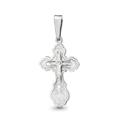 Подвеска крестик Aquamarine, серебро 925 проба (Aquamarine, Россия) — от 66.40 руб. в сети магазинов DIAMANTE забронировать в магазине Подвеска крестик Aquamarine, серебро 925 проба (Aquamarine, Россия)