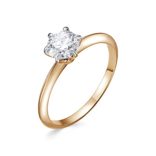 Кольцо помолвочное BUBLIK JEWELRY, красное золото 585 проба, вставка бриллиант (BUBLIK JEWELRY, Россия) — от 5296.07 руб. в сети магазинов DIAMANTE забронировать в магазине Кольцо помолвочное BUBLIK JEWELRY, красное золото 585 проба, вставка бриллиант