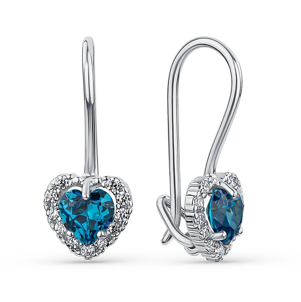 Серьги детские DEWI, серебро 925 проба (DEWI, Россия) — от 64.80 руб. в сети магазинов DIAMANTE забронировать в магазине Серьги детские DEWI, серебро 925 проба (DEWI, Россия)