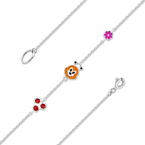 Браслет декоративный Efremov, серебро 925 проба, вставка эмаль (Efremov, Россия) — от 81.00 руб. в сети магазинов DIAMANTE забронировать в магазине Браслет декоративный Efremov, серебро 925 проба, вставка эмаль