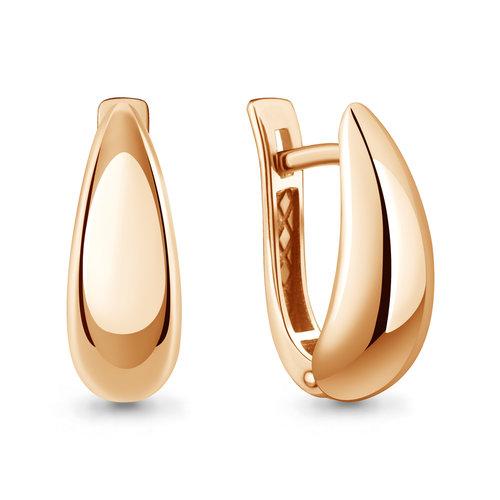 Серьги с английским замком 7 Карат, красное золото 585 проба (7 Карат, Беларусь) — от 1668.45 руб. в сети магазинов DIAMANTE забронировать в магазине Серьги с английским замком 7 Карат, красное золото 585 проба