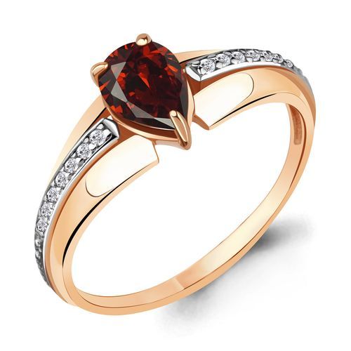 Кольцо декоративное Aquamarine, красное золото 585 проба, вставка гранат (Aquamarine, Россия) — от 1374.45 руб. в сети магазинов DIAMANTE забронировать в магазине Кольцо декоративное Aquamarine, красное золото 585 проба, вставка гранат (Aquamarine, Россия)