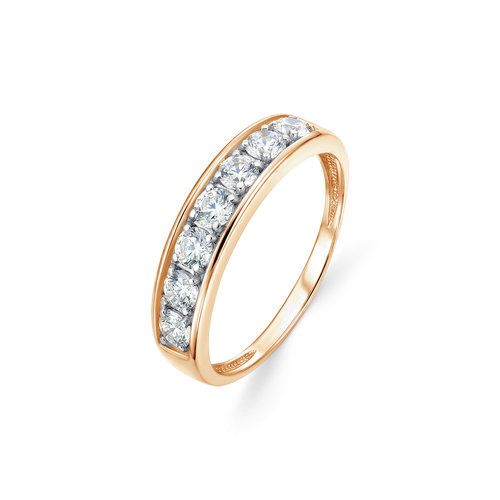 Кольцо дорожка BUBLIK JEWELRY, красное золото 585 проба, вставка фианит (BUBLIK JEWELRY, Россия) — от 1429.75 руб. в сети магазинов DIAMANTE забронировать в магазине Кольцо дорожка BUBLIK JEWELRY, красное золото 585 проба, вставка фианит (BUBLIK JEWELRY, Россия)