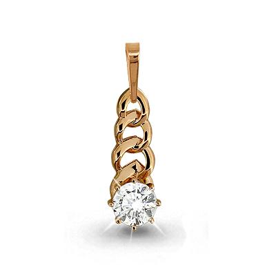Подвеска декоративная Aquamarine, золото 585 проба, вставка фианит (Aquamarine, Россия) — от 679.34 руб. в сети магазинов DIAMANTE забронировать в магазине Подвеска декоративная Aquamarine, золото 585 проба, вставка фианит (Aquamarine, Россия)