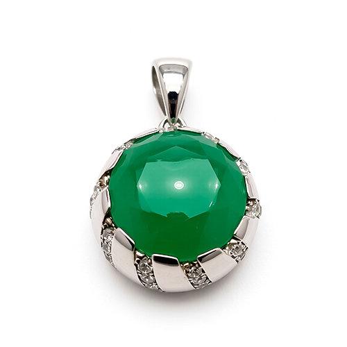 Подвеска декоративная, серебро 925 проба, вставка фианит (Турция) — от 213.52 руб. в сети магазинов DIAMANTE забронировать в магазине Подвеска декоративная, серебро 925 проба, вставка фианит (Турция)