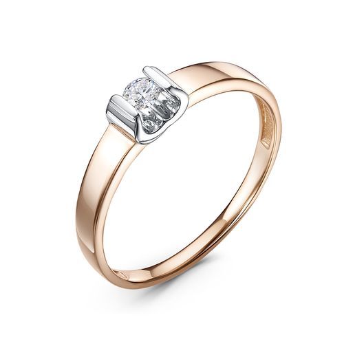 Кольцо помолвочное RoseGrace, красное золото 585 проба, вставка бриллиант (RoseGrace, Россия) — от 2201.44 руб. в сети магазинов DIAMANTE забронировать в магазине Кольцо помолвочное RoseGrace, красное золото 585 проба, вставка бриллиант (RoseGrace, Россия)
