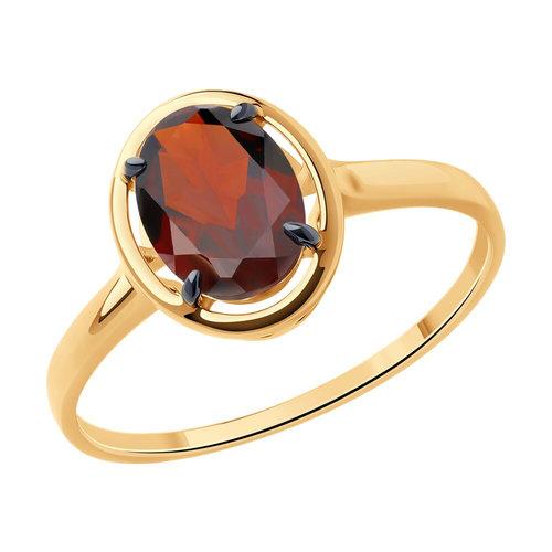 Кольцо декоративное Diamant, красное золото 585 проба, вставка гранат (Diamant, Россия) — от 1302.56 руб. в сети магазинов DIAMANTE забронировать в магазине Кольцо декоративное Diamant, красное золото 585 проба, вставка гранат