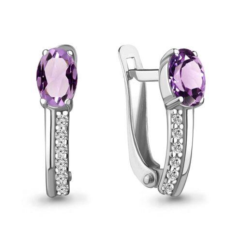 Серьги с английским замком Aquamarine, серебро 925 проба, вставка фианит (Aquamarine, Россия) — от 125.12 руб. в сети магазинов DIAMANTE забронировать в магазине Серьги с английским замком Aquamarine, серебро 925 проба, вставка фианит (Aquamarine, Россия)