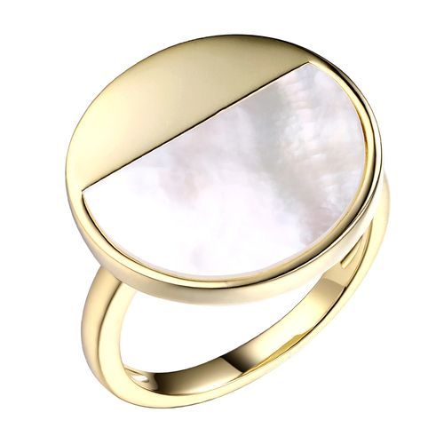 Кольцо декоративное Fresh Jewelry, желтое серебро 925 проба, вставка перламутр (Fresh Jewelry, Россия) — от 248.07 руб. в сети магазинов DIAMANTE забронировать в магазине Кольцо декоративное Fresh Jewelry, желтое серебро 925 проба, вставка перламутр (Fresh Jewelry, Россия)