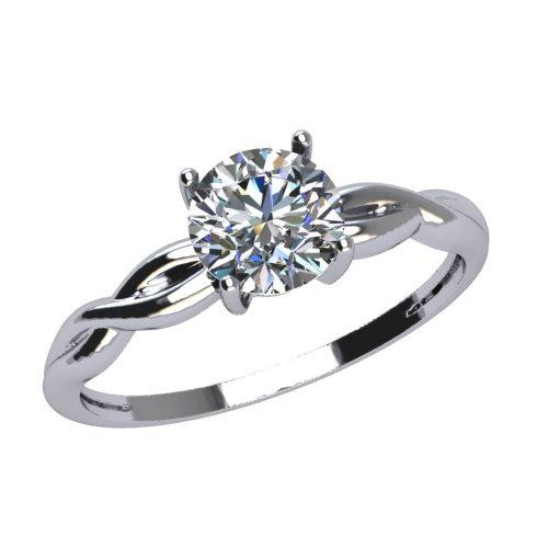 Кольцо помолвочное, серебро 925 проба, вставка фианит (Россия) — от 87.84 руб. в сети магазинов DIAMANTE забронировать в магазине Кольцо помолвочное, серебро 925 проба, вставка фианит