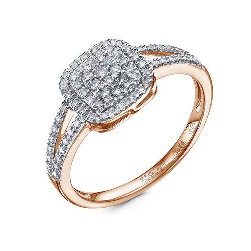 Кольцо декоративное RoseGrace, красное золото 585 проба (RoseGrace, Россия) — от 4364.00 руб. в сети магазинов DIAMANTE забронировать в магазине Кольцо декоративное RoseGrace, красное золото 585 проба (RoseGrace, Россия)