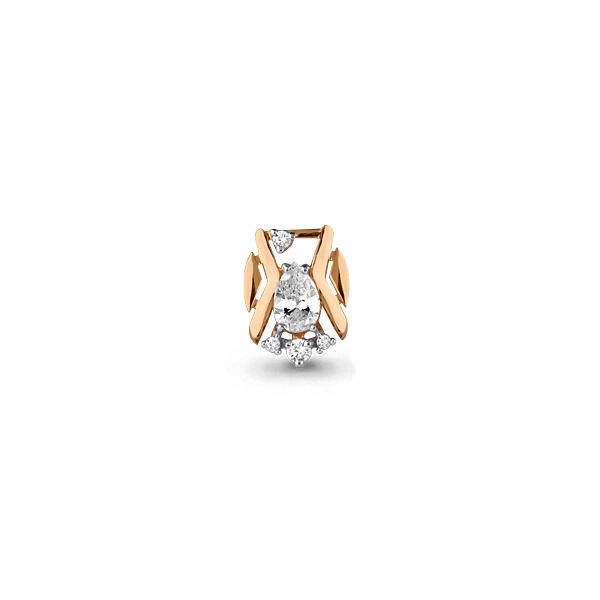 Подвеска декоративная Aquamarine, красное золото 585 проба, вставка фианит (Aquamarine, Россия) — от 399.61 руб. в сети магазинов DIAMANTE забронировать в магазине Подвеска декоративная Aquamarine, красное золото 585 проба, вставка фианит (Aquamarine, Россия)
