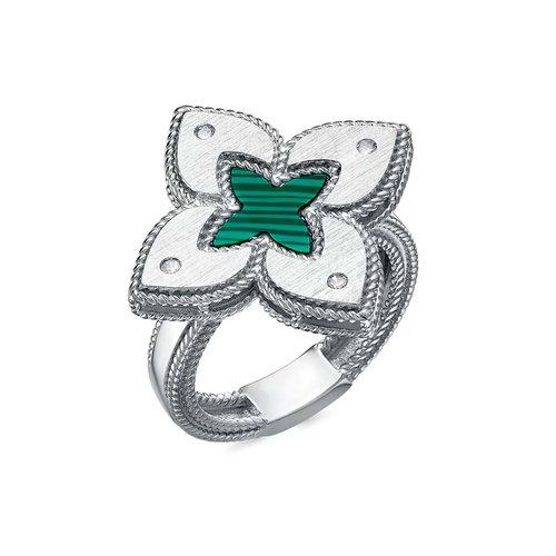 Кольцо декоративное, серебро 925 проба, вставка малахит (Турция) — от 164.43 руб. в сети магазинов DIAMANTE забронировать в магазине Кольцо декоративное, серебро 925 проба, вставка малахит