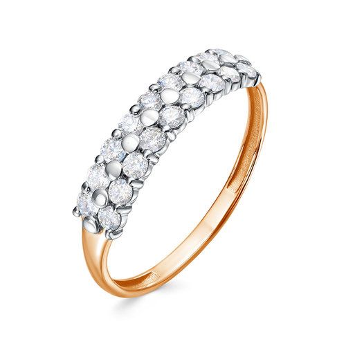 Кольцо дорожка BUBLIK JEWELRY, красное золото 585 проба, вставка фианит (BUBLIK JEWELRY, Россия) — от 957.60 руб. в сети магазинов DIAMANTE забронировать в магазине Кольцо дорожка BUBLIK JEWELRY, красное золото 585 проба, вставка фианит (BUBLIK JEWELRY, Россия)