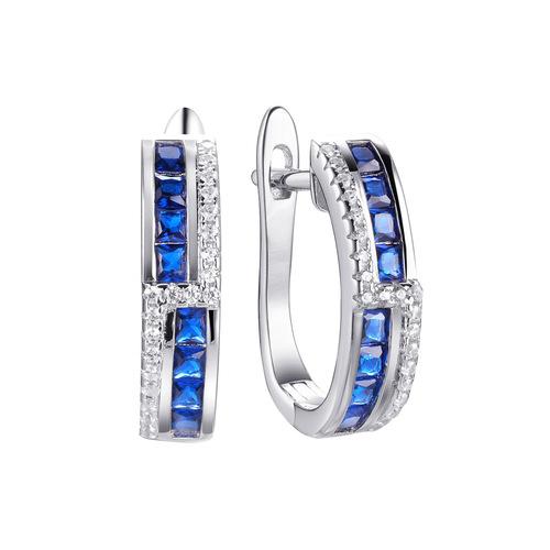 Серьги с английским замком Fresh Jewelry, серебро 925 проба, вставка шпинель (Fresh Jewelry, Россия) — от 291.60 руб. в сети магазинов DIAMANTE забронировать в магазине Серьги с английским замком Fresh Jewelry, серебро 925 проба, вставка шпинель