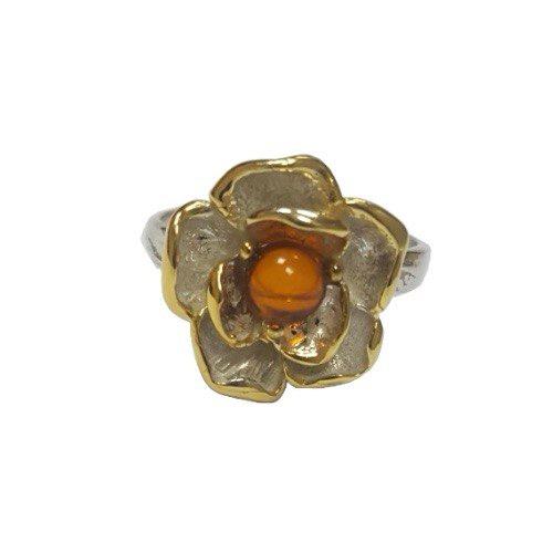 Кольцо декоративное, серебро 925 проба, вставка янтарь (Россия) — от 349.59 руб. в сети магазинов DIAMANTE забронировать в магазине Кольцо декоративное, серебро 925 проба, вставка янтарь