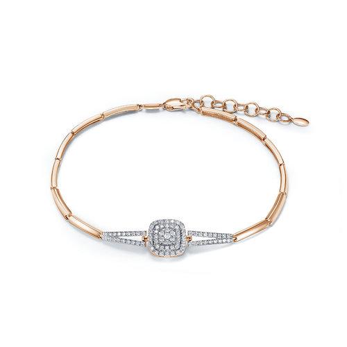 Браслет декоративный RoseGrace, красное золото 585 проба (RoseGrace, Россия) — от 6646.56 руб. в сети магазинов DIAMANTE забронировать в магазине Браслет декоративный RoseGrace, красное золото 585 проба