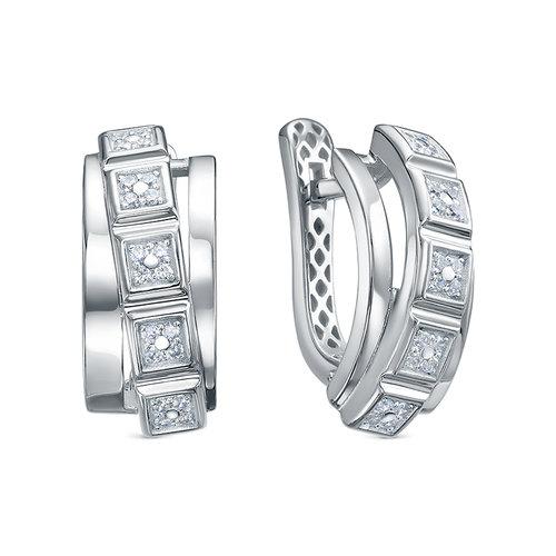 Серьги с английским замком DELTA, серебро 925 проба, вставка фианит (DELTA, Россия) — от 206.91 руб. в сети магазинов DIAMANTE забронировать в магазине Серьги с английским замком DELTA, серебро 925 проба, вставка фианит (DELTA, Россия)