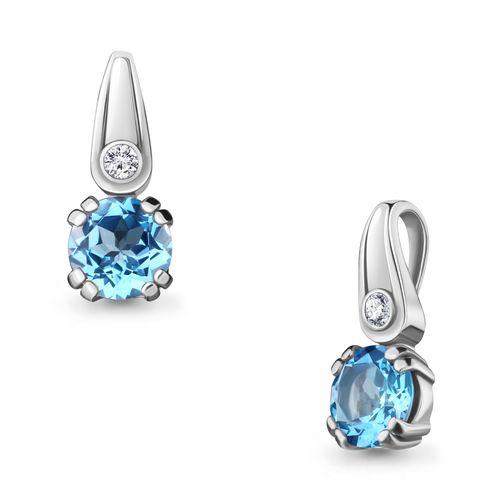 Подвеска декоративная Aquamarine, серебро 925 проба, вставка фианит (Aquamarine, Россия) — от 75.77 руб. в сети магазинов DIAMANTE забронировать в магазине Подвеска декоративная Aquamarine, серебро 925 проба, вставка фианит (Aquamarine, Россия)