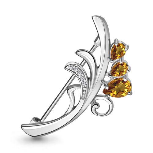 Брошь Aquamarine, серебро 925 проба (Aquamarine, Россия) — от 152.11 руб. в сети магазинов DIAMANTE забронировать в магазине Брошь Aquamarine, серебро 925 проба