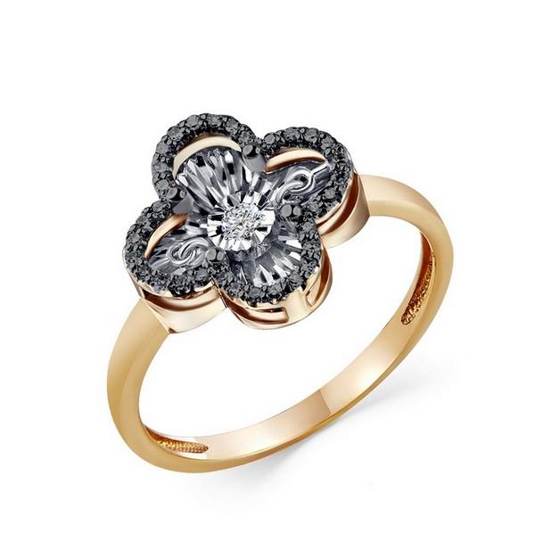 Кольцо декоративное Grigoriev, красное золото 585 проба, вставка бриллиант (Grigoriev, Россия) — от 4381.32 руб. в сети магазинов DIAMANTE забронировать в магазине Кольцо декоративное Grigoriev, красное золото 585 проба, вставка бриллиант