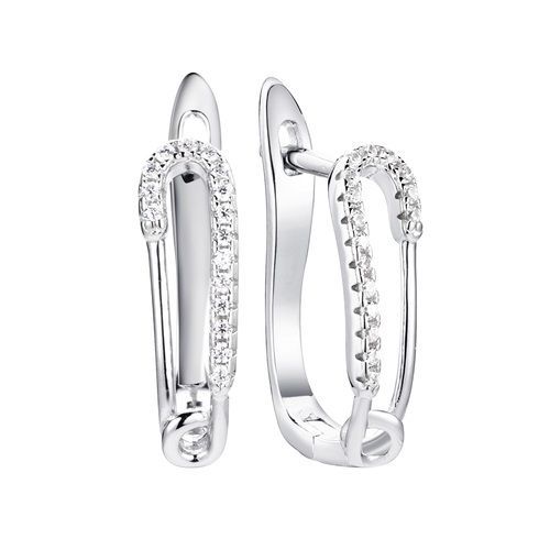 Серьги с английским замком Fresh Jewelry, серебро 925 проба, вставка фианит (Fresh Jewelry, Россия) — от 209.56 руб. в сети магазинов DIAMANTE забронировать в магазине Серьги с английским замком Fresh Jewelry, серебро 925 проба, вставка фианит (Fresh Jewelry, Россия)