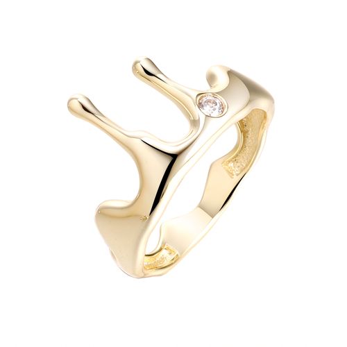 Кольцо декоративное Fresh Jewelry, желтое серебро 925 проба, вставка фианит (Fresh Jewelry, Россия) — от 169.88 руб. в сети магазинов DIAMANTE забронировать в магазине Кольцо декоративное Fresh Jewelry, желтое серебро 925 проба, вставка фианит (Fresh Jewelry, Россия)