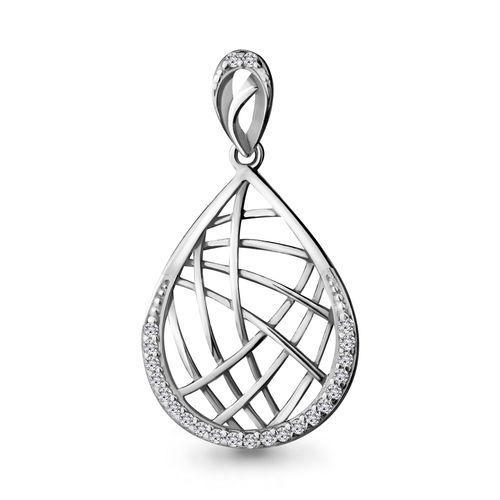 Подвеска декоративная Aquamarine, серебро 925 проба, вставка фианит (Aquamarine, Россия) — от 67.16 руб. в сети магазинов DIAMANTE забронировать в магазине Подвеска декоративная Aquamarine, серебро 925 проба, вставка фианит (Aquamarine, Россия)