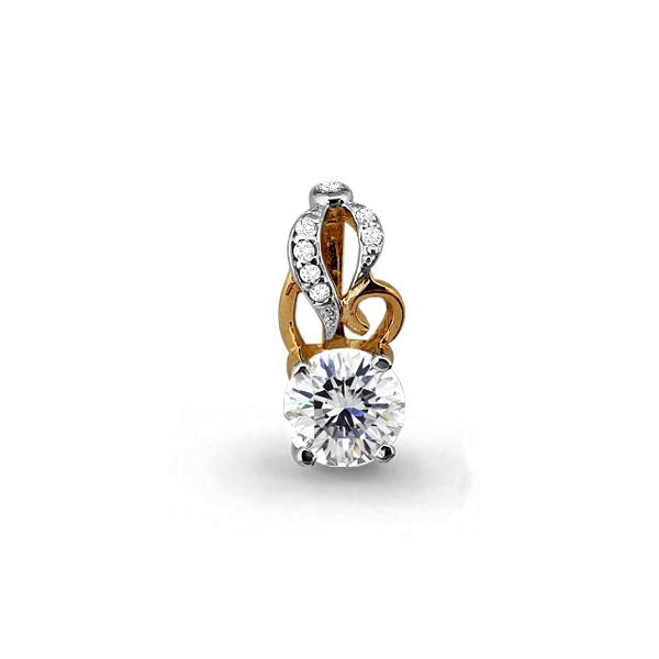 Подвеска декоративная Aquamarine, красное золото 585 проба, вставка фианит (Aquamarine, Россия) — от 506.17 руб. в сети магазинов DIAMANTE забронировать в магазине Подвеска декоративная Aquamarine, красное золото 585 проба, вставка фианит (Aquamarine, Россия)