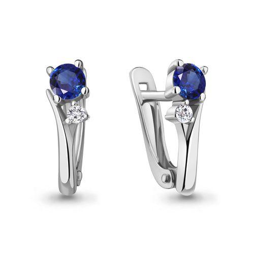 Серьги с английским замком Aquamarine, серебро 925 проба, вставка фианит (Aquamarine, Россия) — от 92.94 руб. в сети магазинов DIAMANTE забронировать в магазине Серьги с английским замком Aquamarine, серебро 925 проба, вставка фианит
