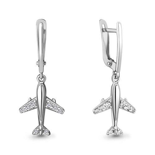 Серьги длинные Aquamarine, серебро 925 проба, вставка фианит (Aquamarine, Россия) — от 137.29 руб. в сети магазинов DIAMANTE забронировать в магазине Серьги длинные Aquamarine, серебро 925 проба, вставка фианит (Aquamarine, Россия)