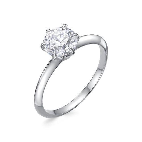 Кольцо помолвочное BUBLIK JEWELRY, белое золото 585 проба, вставка бриллиант (BUBLIK JEWELRY, Россия) — от 8632.68 руб. в сети магазинов DIAMANTE забронировать в магазине Кольцо помолвочное BUBLIK JEWELRY, белое золото 585 проба, вставка бриллиант