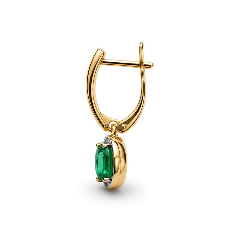 Серьги с английским замком Aquamarine, красное золото 585 проба, вставка бриллиант (Aquamarine, Россия) — от 5543.52 руб. в сети магазинов DIAMANTE забронировать в магазине Серьги с английским замком Aquamarine, красное золото 585 проба, вставка бриллиант (Aquamarine, Россия)