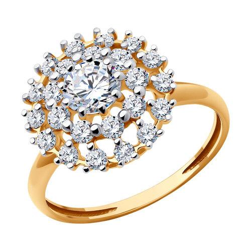 Кольцо декоративное, красное золото 585 проба (Россия) — от 1617.00 руб. в сети магазинов DIAMANTE забронировать в магазине Кольцо декоративное, красное золото 585 проба