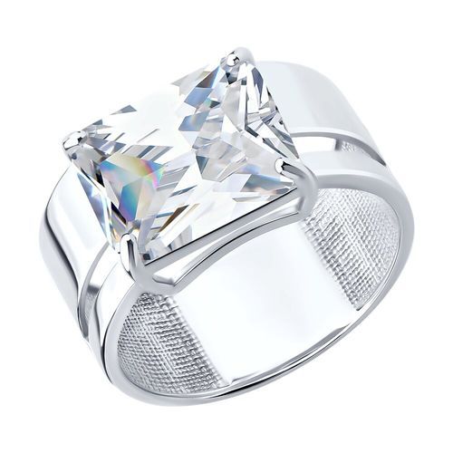 Кольцо декоративное Diamant, серебро 925 проба, вставка фианит (Diamant, Россия) — от 211.82 руб. в сети магазинов DIAMANTE забронировать в магазине Кольцо декоративное Diamant, серебро 925 проба, вставка фианит (Diamant, Россия)