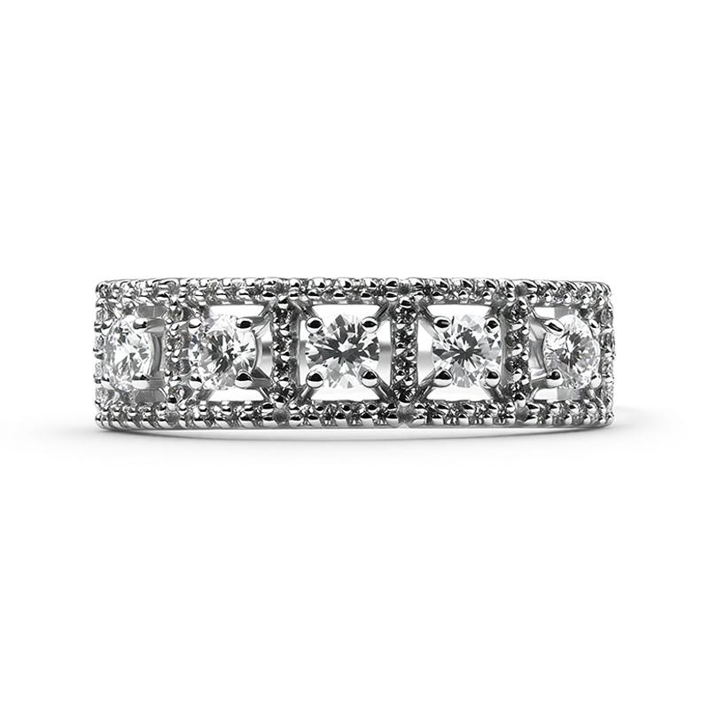 Кольцо декоративное RoseGrace, белое золото 585 проба (RoseGrace, Россия) — от 4461.45 руб. в сети магазинов DIAMANTE забронировать в магазине Кольцо декоративное RoseGrace, белое золото 585 проба (RoseGrace, Россия)