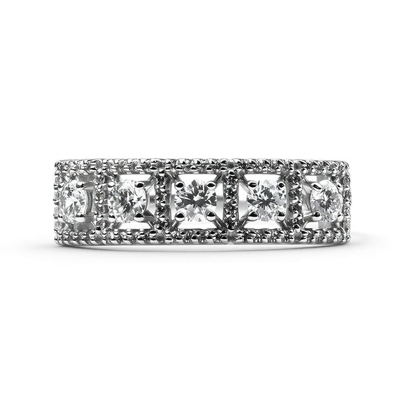 Кольцо декоративное RoseGrace, белое золото 585 проба (RoseGrace, Россия) — от 4461.45 руб. в сети магазинов DIAMANTE забронировать в магазине Кольцо декоративное RoseGrace, белое золото 585 проба (RoseGrace, Россия)