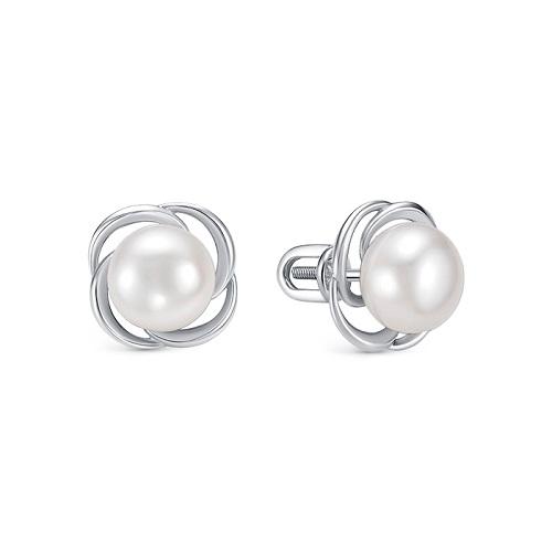 Серьги пусеты Zlato, серебро 925 проба, вставка жемчуг (Zlato, Россия) — от 186.87 руб. в сети магазинов DIAMANTE забронировать в магазине Серьги пусеты Zlato, серебро 925 проба, вставка жемчуг (Zlato, Россия)