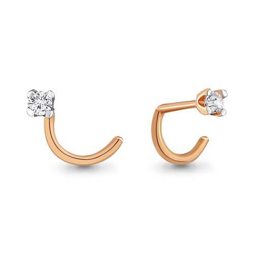 Пирсинг в нос Aquamarine, красное золото 585 проба (Aquamarine, Россия) — от 244.19 руб. в сети магазинов DIAMANTE забронировать в магазине Пирсинг в нос Aquamarine, красное золото 585 проба (Aquamarine, Россия)
