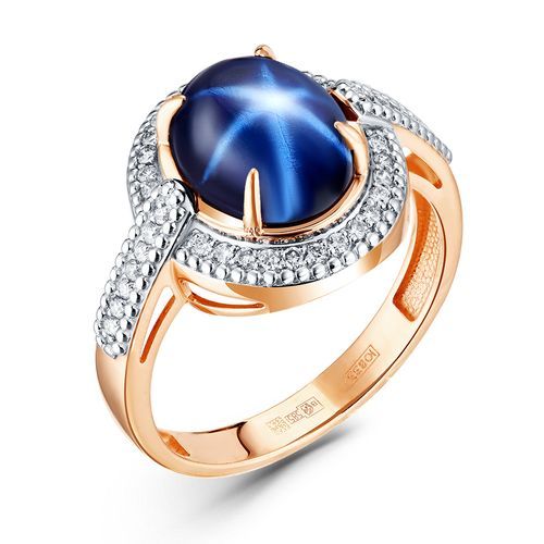 Кольцо декоративное Era Jewellery, красное золото 585 проба, вставка сапфир (Era Jewellery, Россия) — от 4567.36 руб. в сети магазинов DIAMANTE забронировать в магазине Кольцо декоративное Era Jewellery, красное золото 585 проба, вставка сапфир (Era Jewellery, Россия)