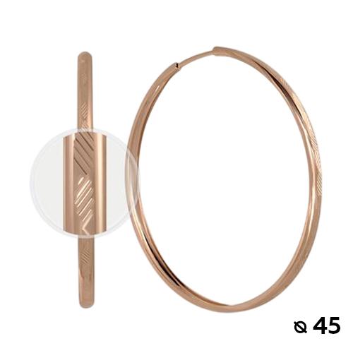 Серьги Конго, красное золото 585 проба (Беларусь) — от 2500.41 руб. в сети магазинов DIAMANTE забронировать в магазине Серьги Конго, красное золото 585 проба (Беларусь)