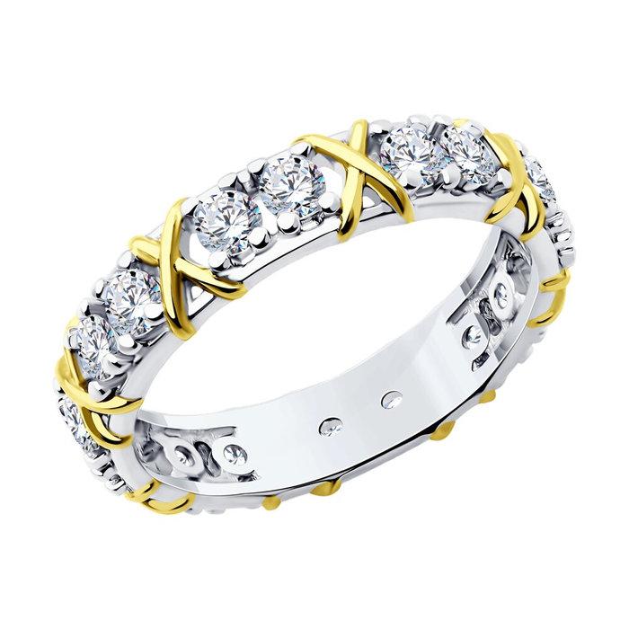 Кольцо декоративное Diamant, серебро 925 проба, вставка фианит (Diamant, Россия) — от 220.32 руб. в сети магазинов DIAMANTE забронировать в магазине Кольцо декоративное Diamant, серебро 925 проба, вставка фианит