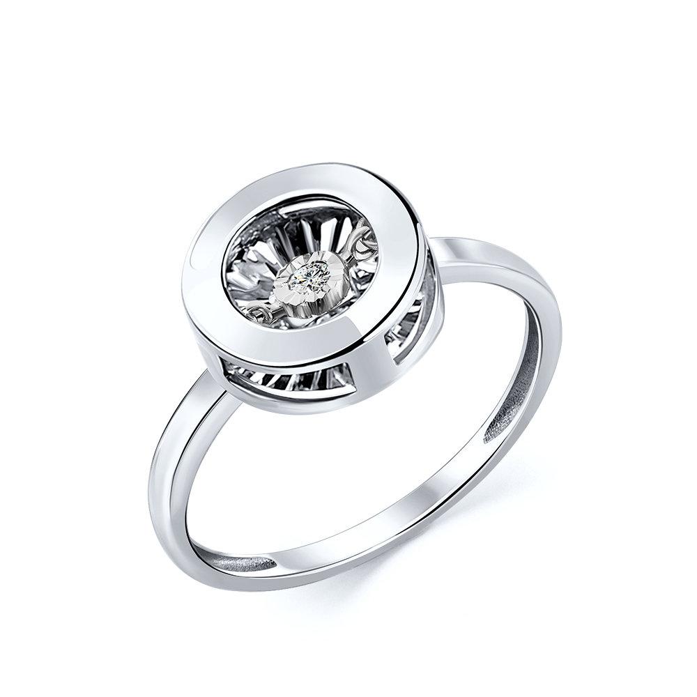 Кольцо декоративное Grigoriev, белое золото 585 проба, вставка бриллиант (Grigoriev, Россия) — от 2947.41 руб. в сети магазинов DIAMANTE забронировать в магазине Кольцо декоративное Grigoriev, белое золото 585 проба, вставка бриллиант