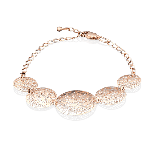 Браслет декоративный Platina Jewelry, красное золото 585 проба (Platina Jewelry, Россия) — от 1611.77 руб. в сети магазинов DIAMANTE забронировать в магазине Браслет декоративный Platina Jewelry, красное золото 585 проба (Platina Jewelry, Россия)
