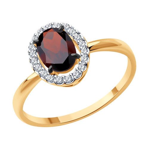 Кольцо декоративное Diamant, красное золото 585 проба, вставка фианит (Diamant, Россия) — от 1291.74 руб. в сети магазинов DIAMANTE забронировать в магазине Кольцо декоративное Diamant, красное золото 585 проба, вставка фианит (Diamant, Россия)