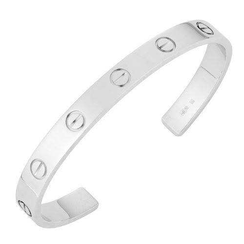 Браслет жесткий, серебро 925 проба (Турция) — от 601.13 руб. в сети магазинов DIAMANTE забронировать в магазине Браслет жесткий, серебро 925 проба