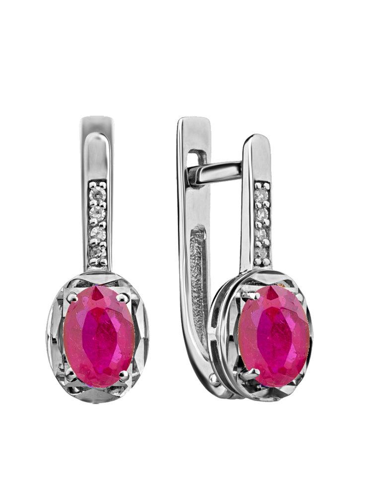 Серьги с английским замком, серебро 925 проба (Россия) — от 365.24 руб. в сети магазинов DIAMANTE забронировать в магазине Серьги с английским замком, серебро 925 проба (Россия)