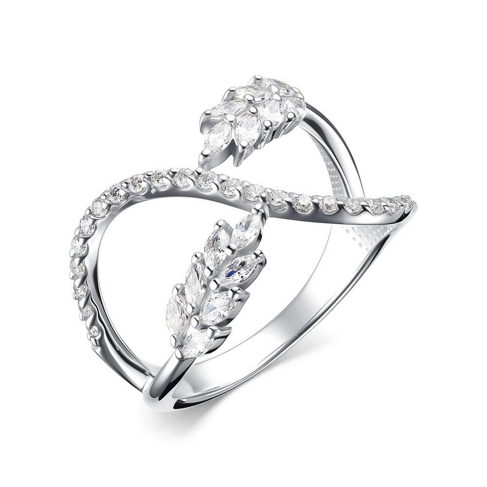 Кольцо декоративное, серебро 925 проба, вставка фианит (Россия) — от 236.14 руб. в сети магазинов DIAMANTE забронировать в магазине Кольцо декоративное, серебро 925 проба, вставка фианит (Россия)